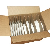 separating pads for packing plates vertically or horizontally for safe transport, moving or storage